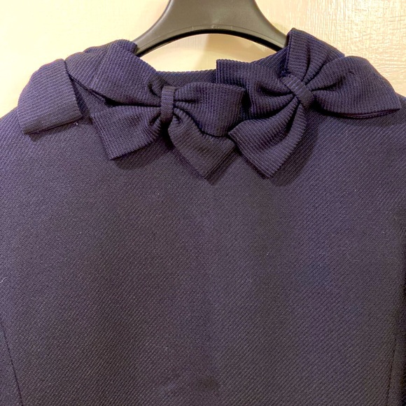 Rebecca Taylor Blazer with Bows - Navy - Size 2 - Picture 8 of 8